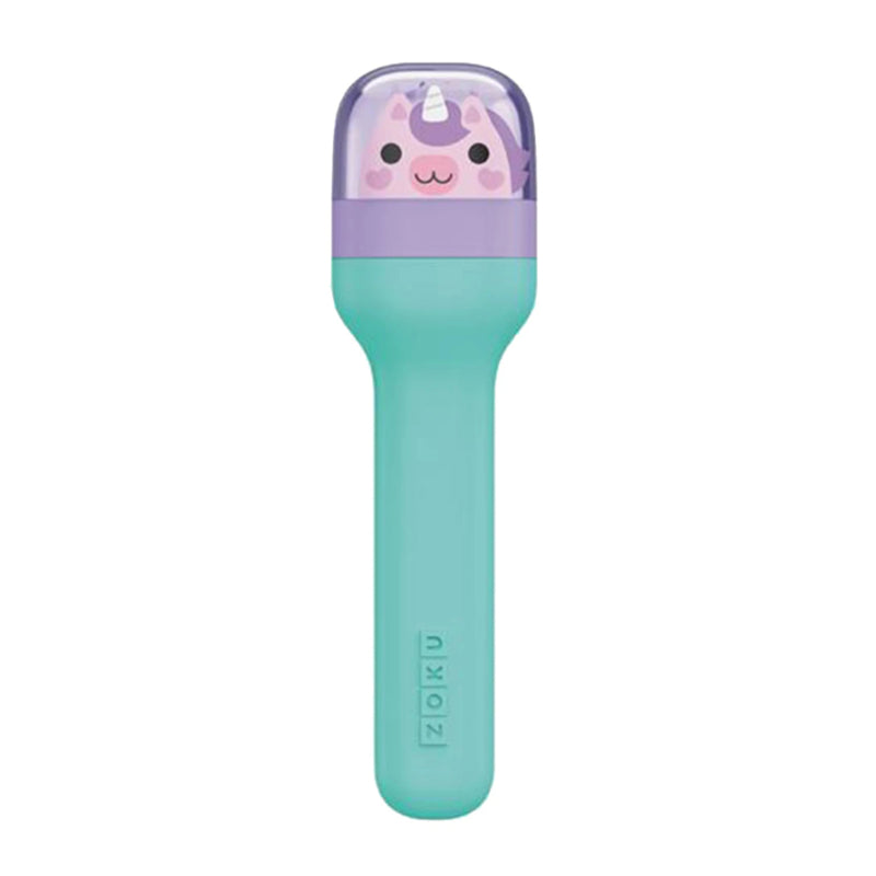 Unicorn Kids Pocket Stainless Steel Cutlery with Teal Travel Case