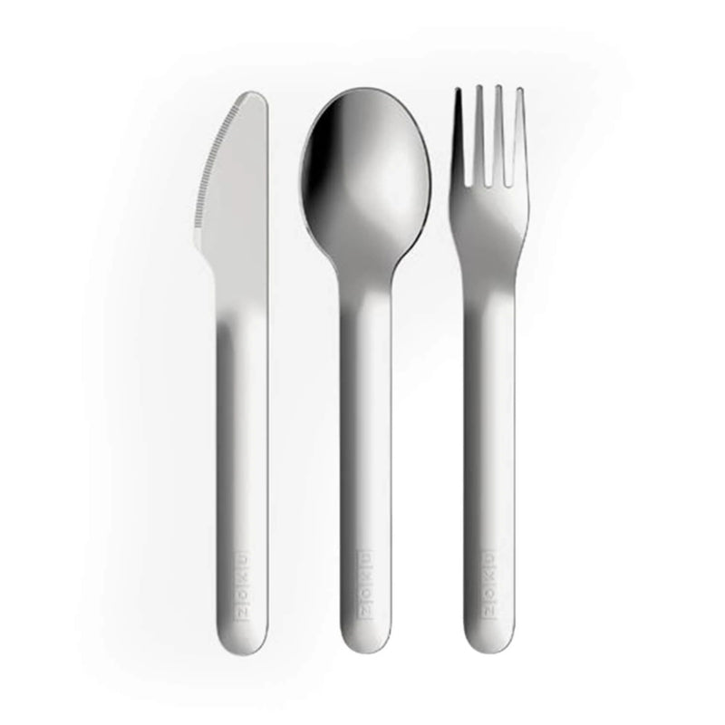 Unicorn Kids Pocket Stainless Steel Cutlery with Teal Travel Case