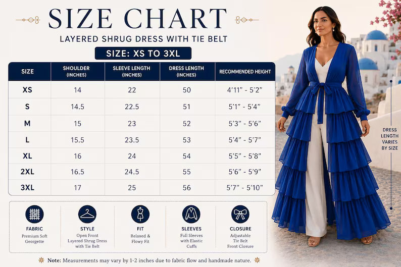 Women's Convertible Layered Cape, 5 Layer Detachable Shrug, Custom Made(V)