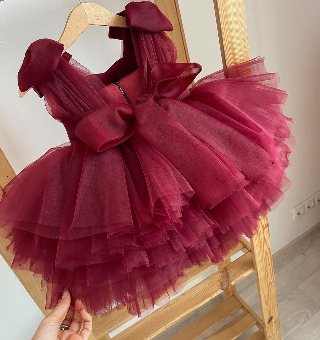 Elegant Layered Dress for Kids – Soft & Comfortable