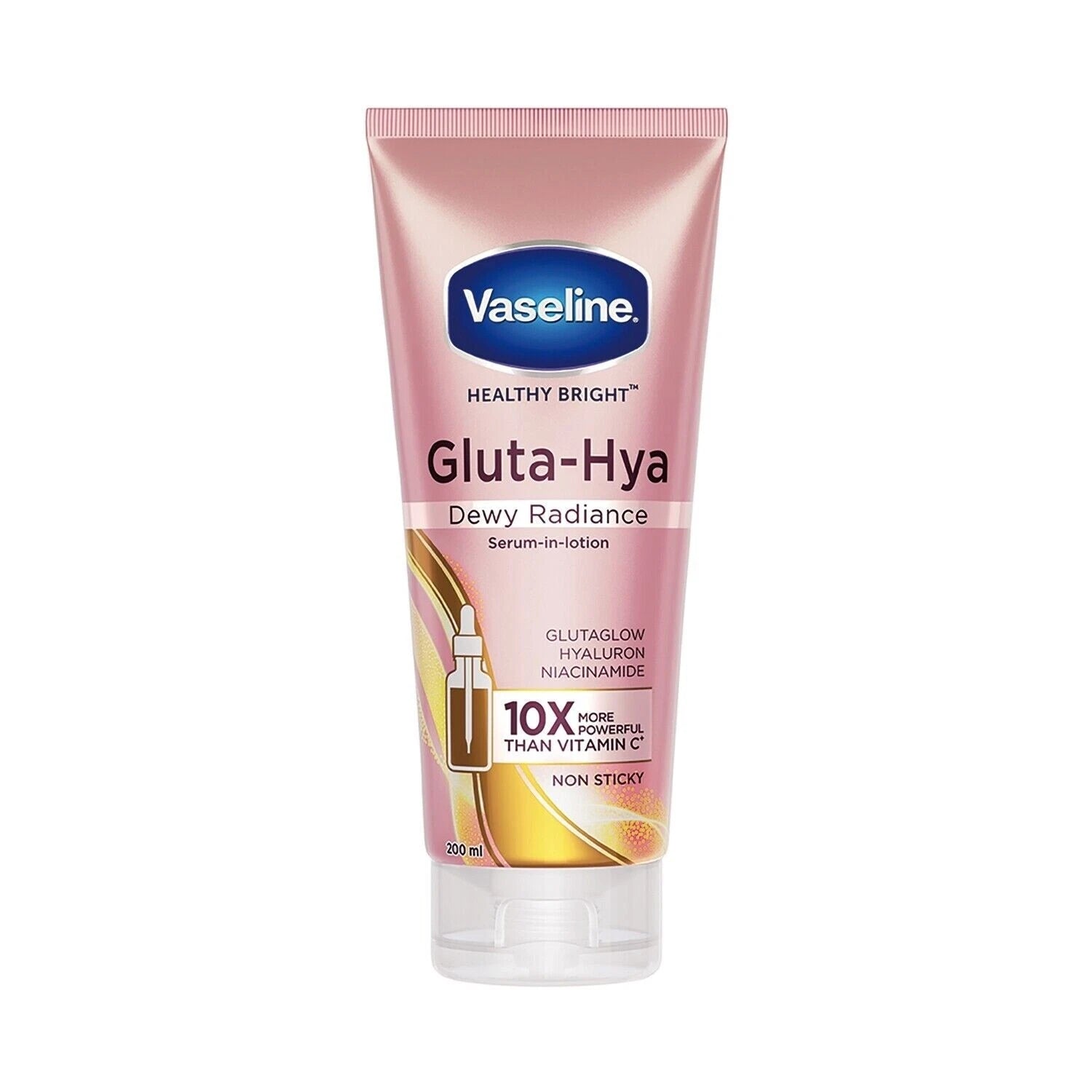 Vaseline Gluta-Hya Dewy Radiance + Flawless Glow Serum-In-Lotion (Combo) 200ml