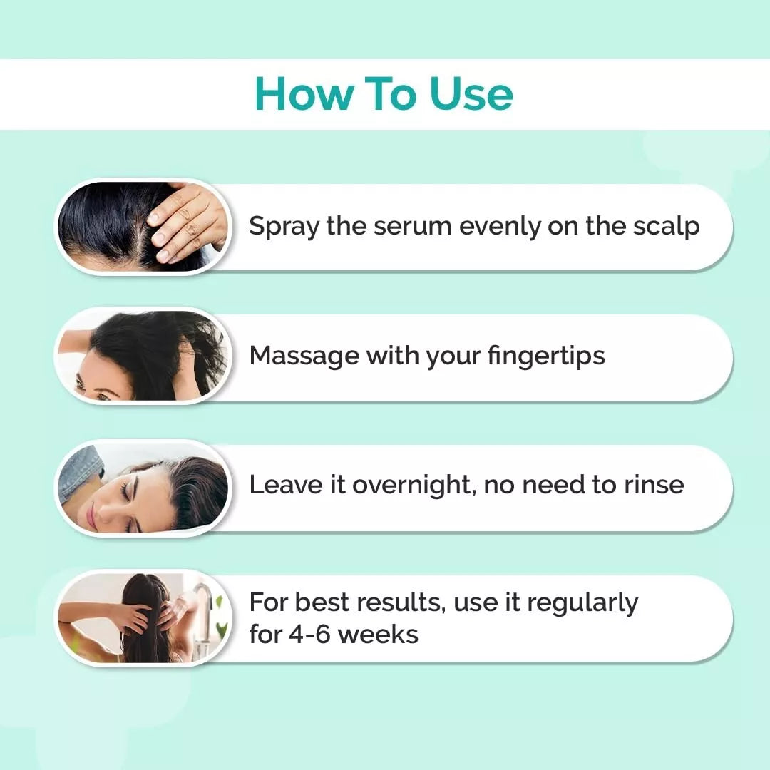 The Derma Co 20% Actives Peptide-Stem Cell Hair Growth Serum (30ml)