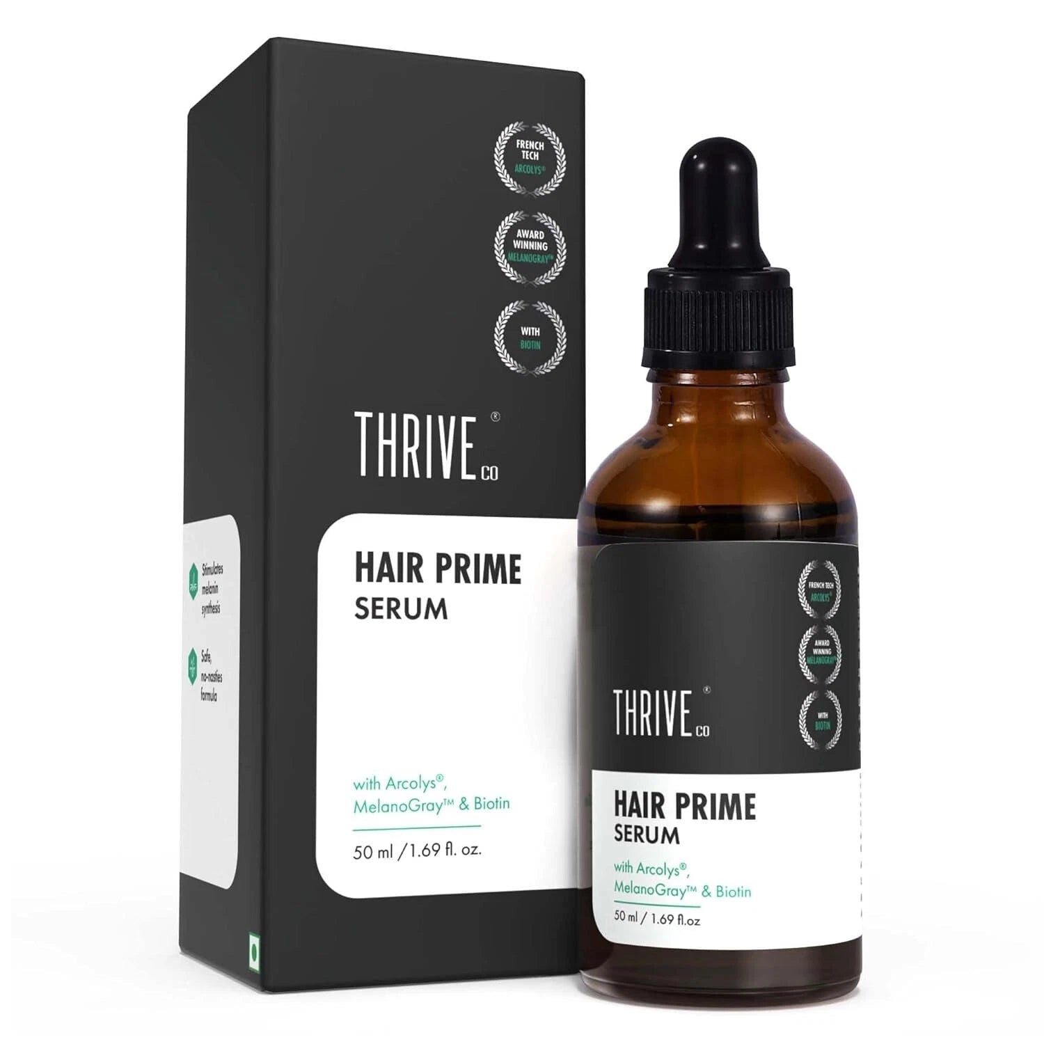 ThriveCo AntiGreying Hair Prime Serum - Reverses Premature Greying Colour ( 50ml )
