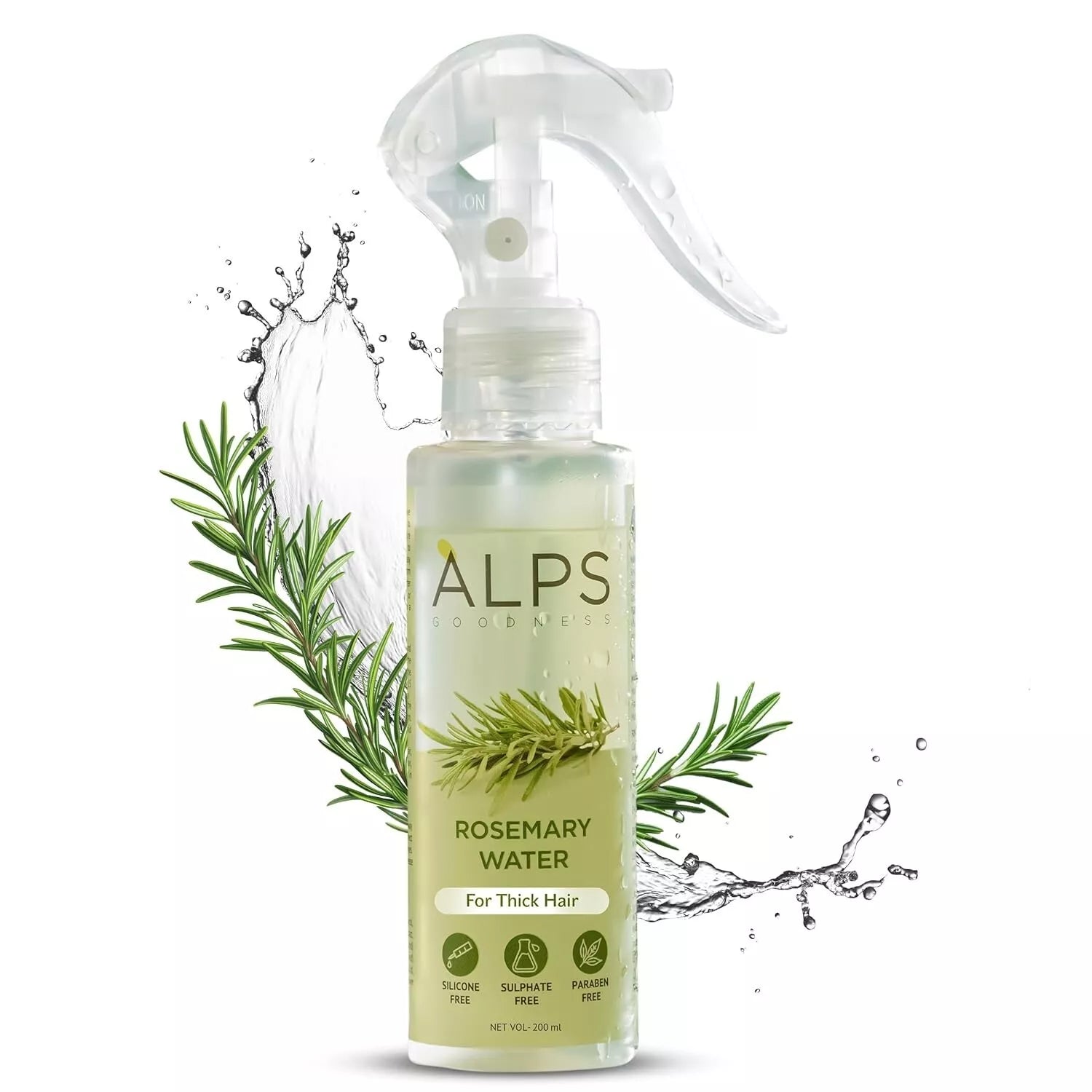ALPS Organic Rosemary Water | Hair Spray For Growth | Hair Growth Expert 200 ml