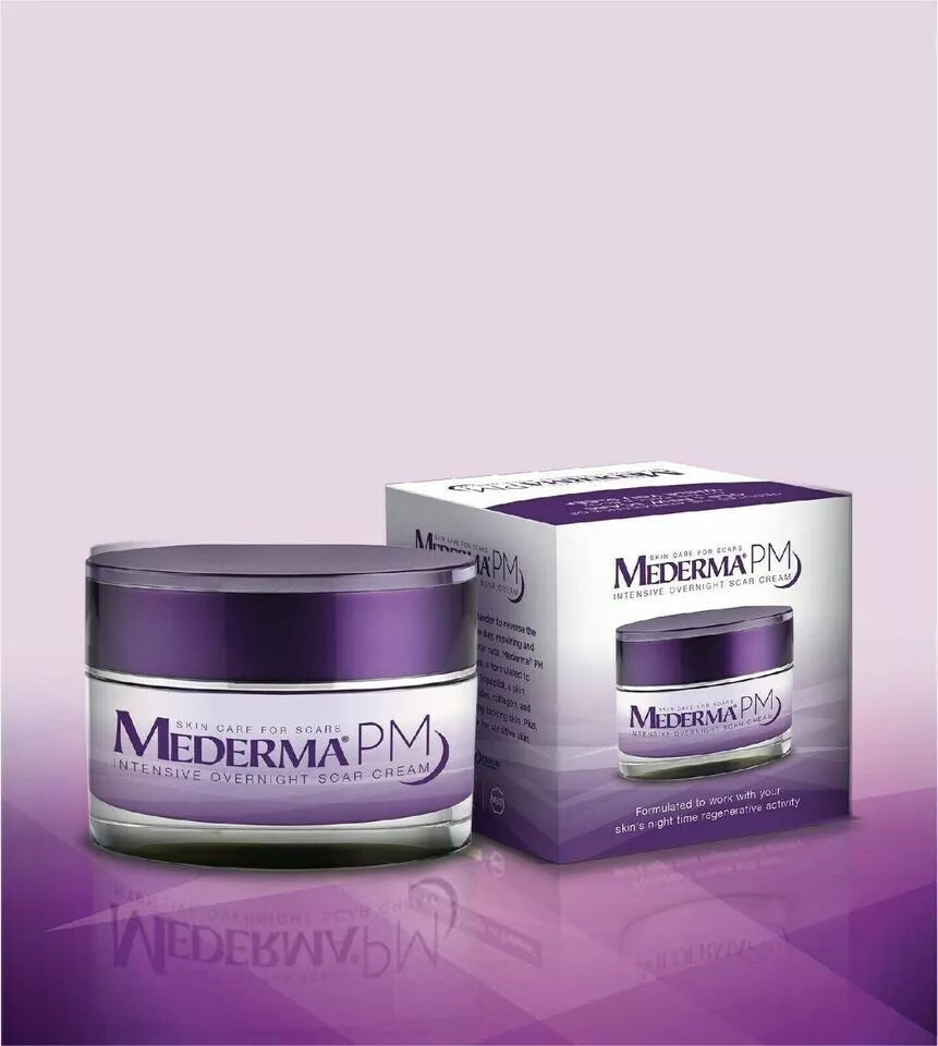 Mederma PM Intensive Overnight Scar Cream Reduces Old & New Scars 30 gm