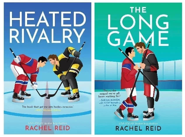 Rachel Reid Heated Rivalry & The Long Game 2 Books set Paperback New Book