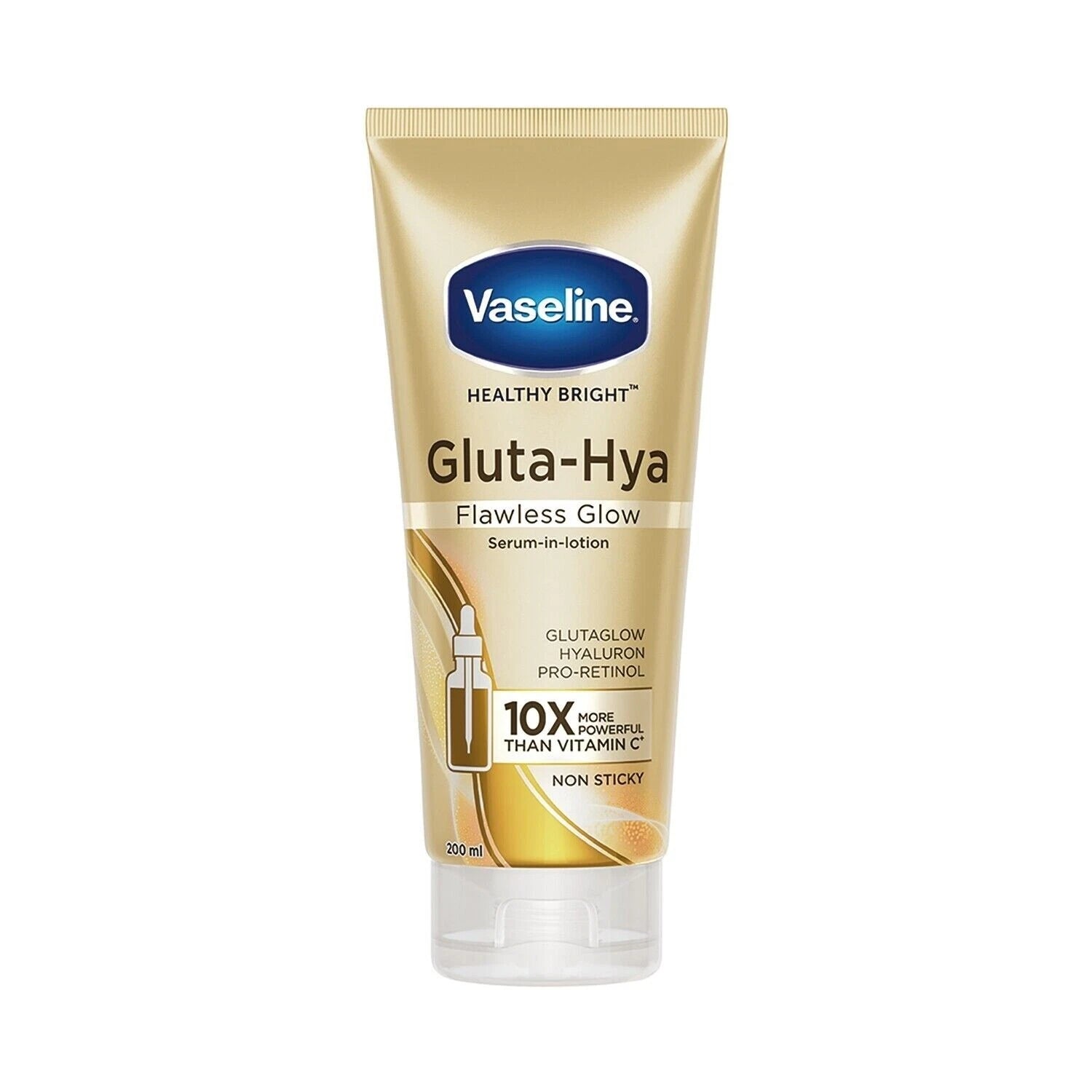Vaseline Gluta-Hya Dewy Radiance + Flawless Glow Serum-In-Lotion (Combo) 200ml