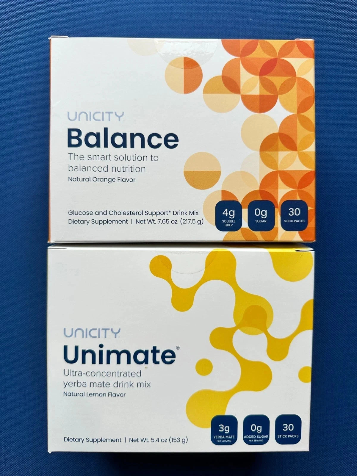 Share c Natural Lemon or Balance Organe, 5/10/15/30 Packs