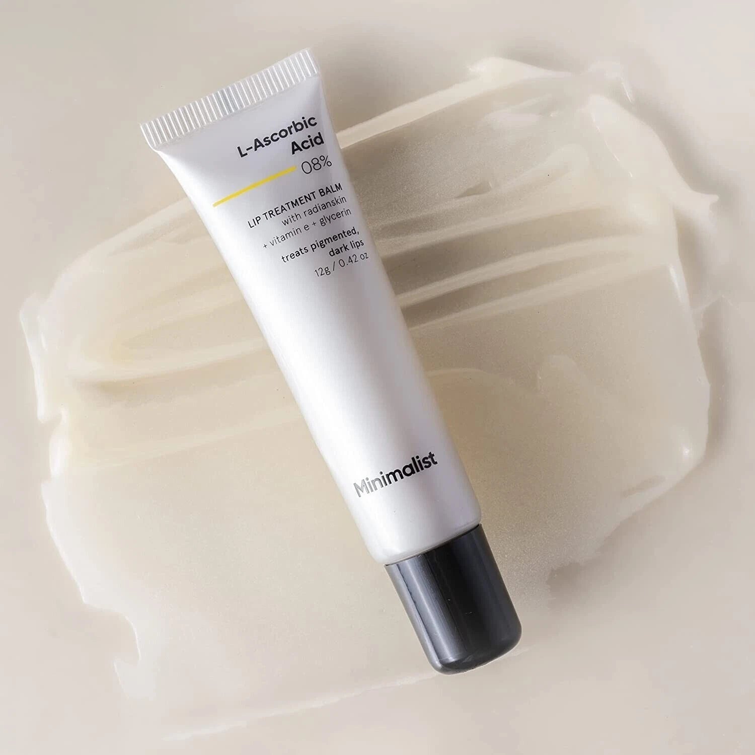 Minimalist 8% L-Ascorbic Acid Lip Treatment Balm with Vitamin E-12 gm