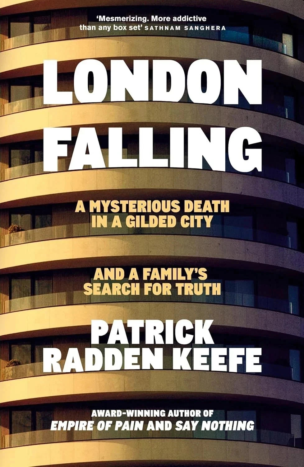 London Falling by Patrick Radden Keefe Paperback fast shipping