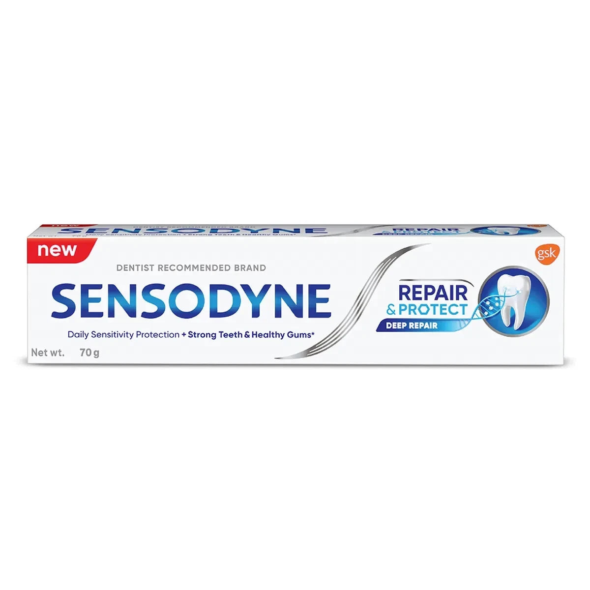 Sensodyne Repair & Protect with NOVAMIN 70 gm (pack of 6) Free Shipping