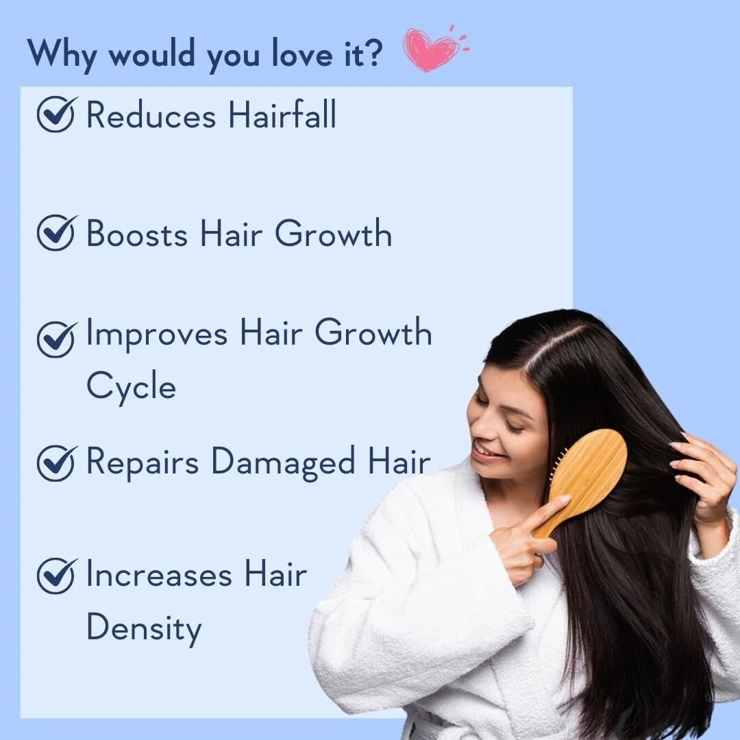 Share WishCare Hair Growth Serum Concentrate with Plant Keratin & Rice Water etc. 30ml