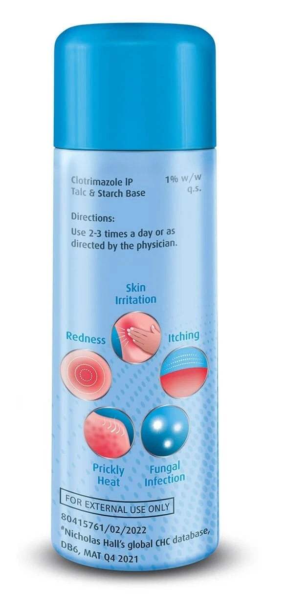 Canesten Dusting Powder for Daily Skin 100g (Pack of 3)