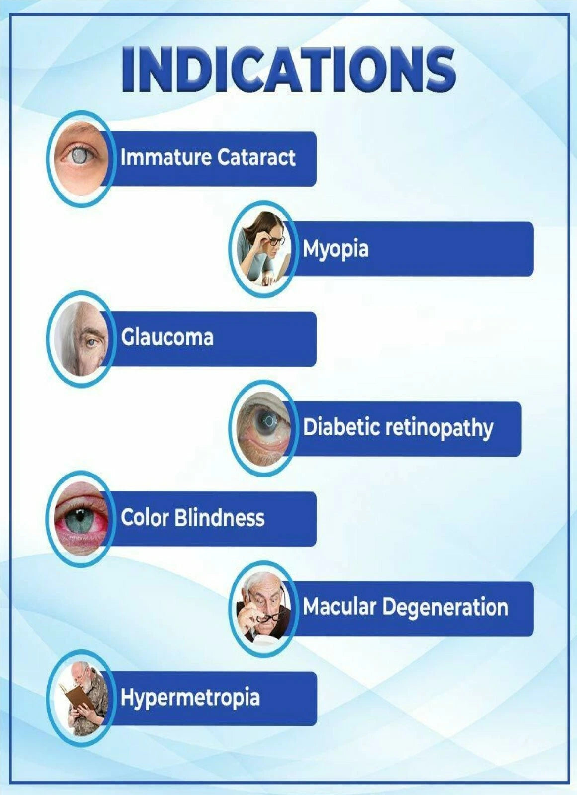 BEST Eye Drops Treatment Immature Cataract Myopia Glaucoma Diabetic Retinopathy
