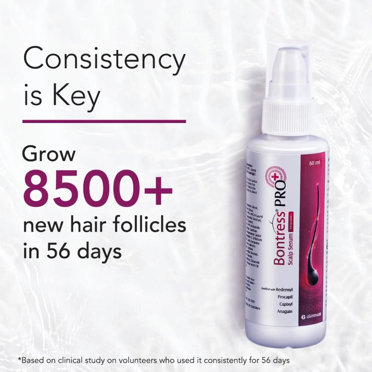 Glenmark Bontress Pro+ Scalp Serum - 60 ml