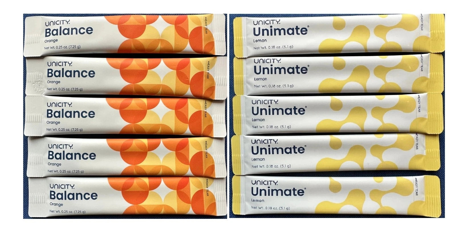 Share c Natural Lemon or Balance Organe, 5/10/15/30 Packs