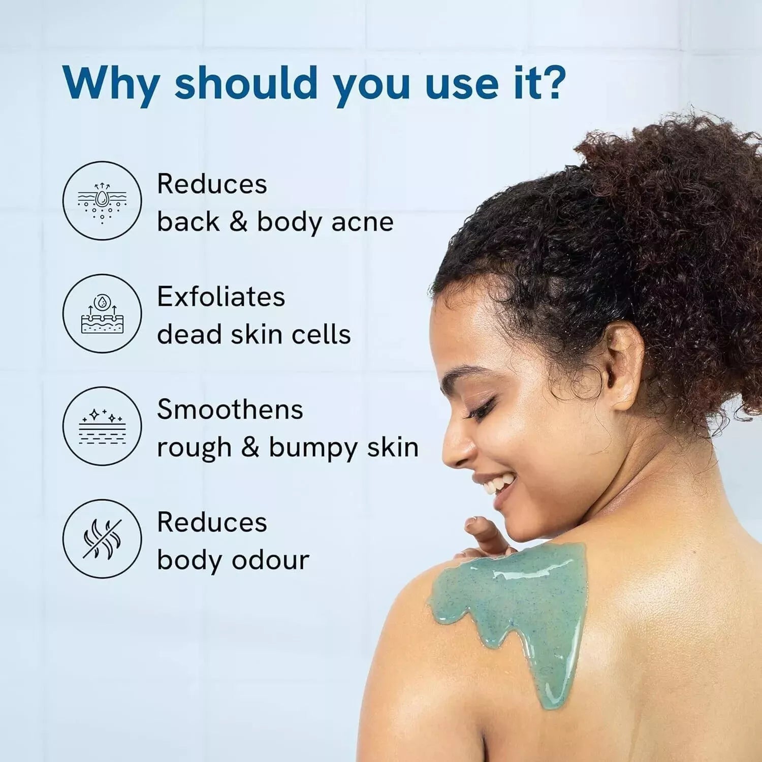 Be Bodywise 1% Salicylic Acid Exfoliating Body Wash Shower Gel 250ml