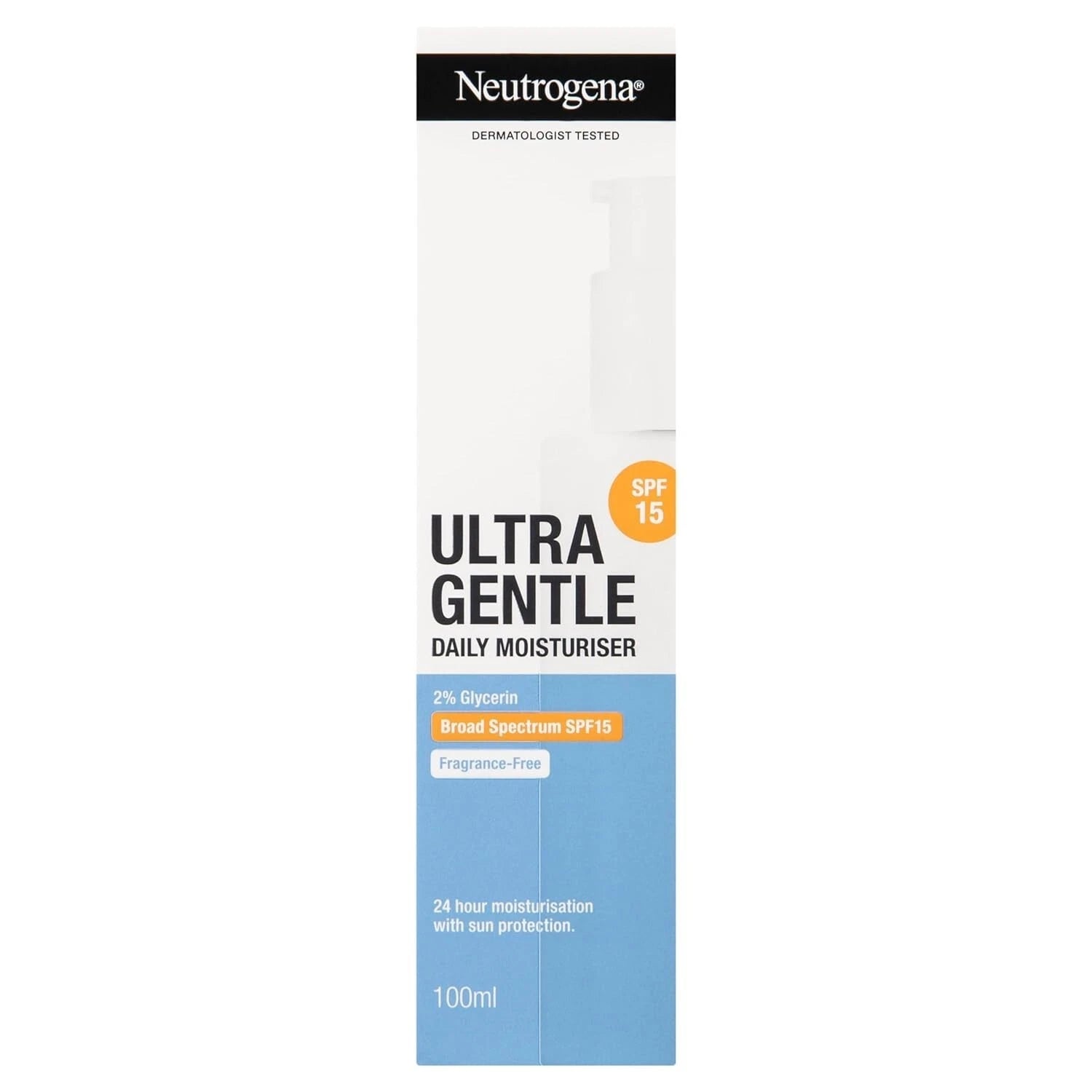 Neutrogena Oil Free Face Moisturizer SPF 15 For Long Lasting (100ml) Free Shipp