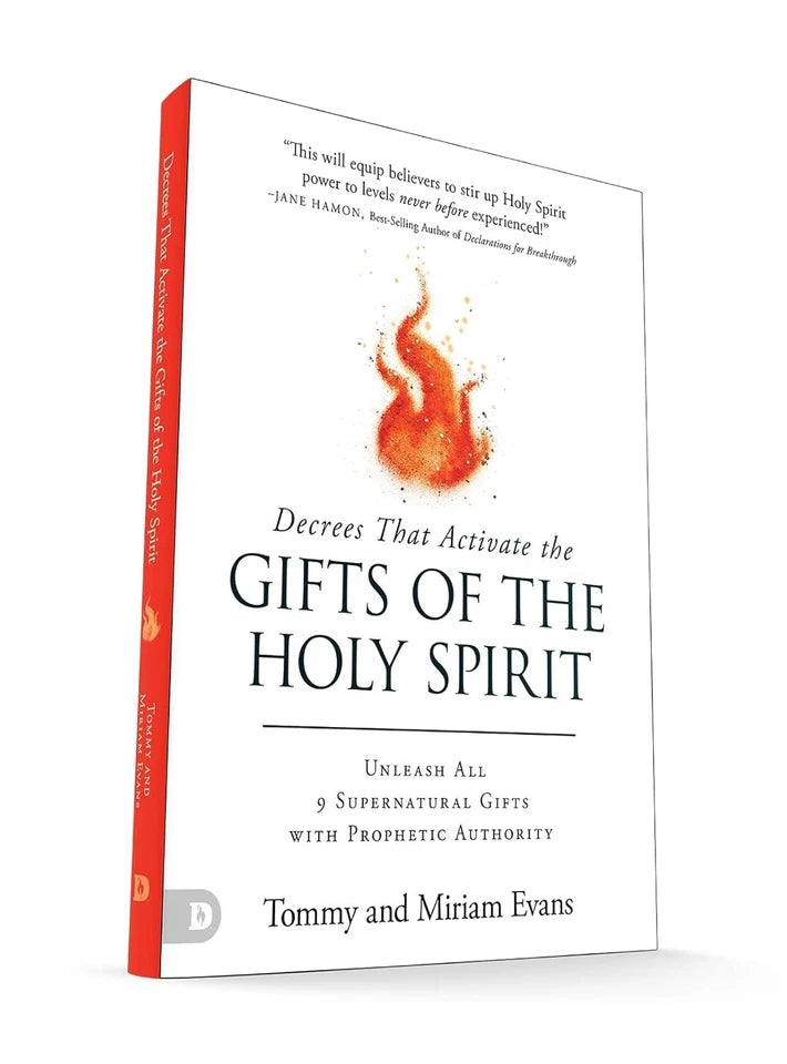 Decrees That Activate the Gifts of the Holy Spirit by Tommy & Miriam Evans Christian Spiritual Growth Book