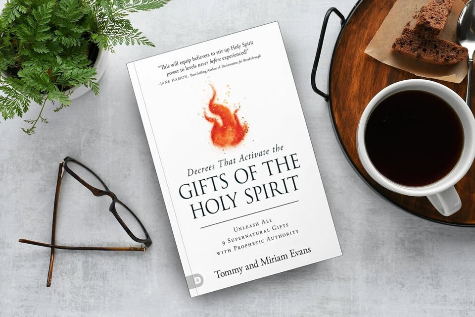 Decrees That Activate the Gifts of the Holy Spirit by Tommy & Miriam Evans Christian Spiritual Growth Book