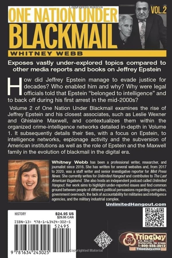 One Nation Under Blackmail Vol. 2 by Whitney Webb
