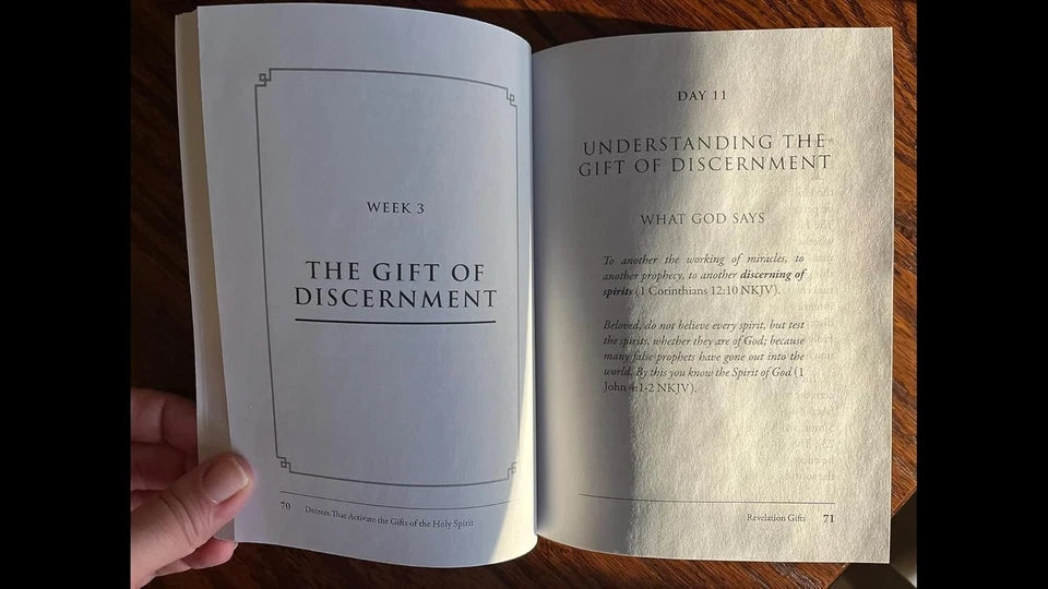 Decrees That Activate the Gifts of the Holy Spirit by Tommy & Miriam Evans Christian Spiritual Growth Book